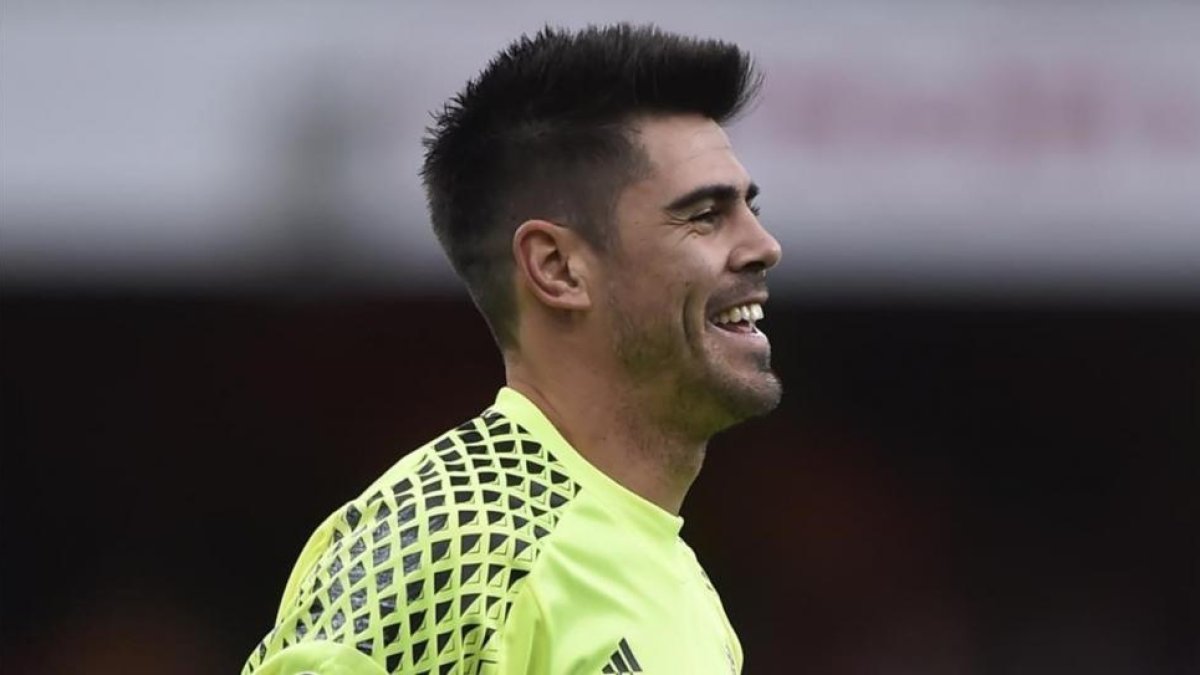 Víctor Valdés, portero del Middlesbrough.