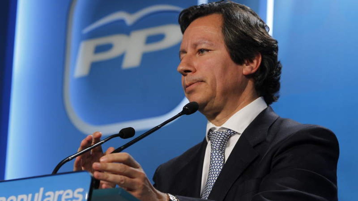 Carlos Floriano, ayer, durante la rueda de prensa.