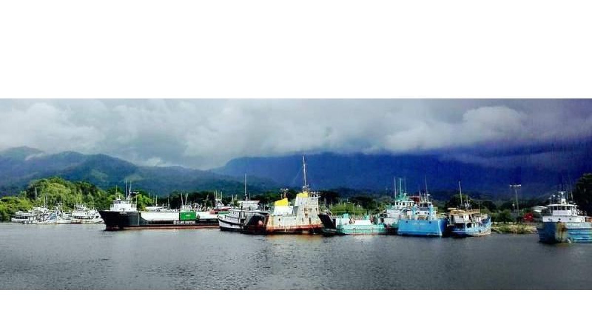 Puerto de la Ceiba, en Honduras, escenario visitado por David. D. F.