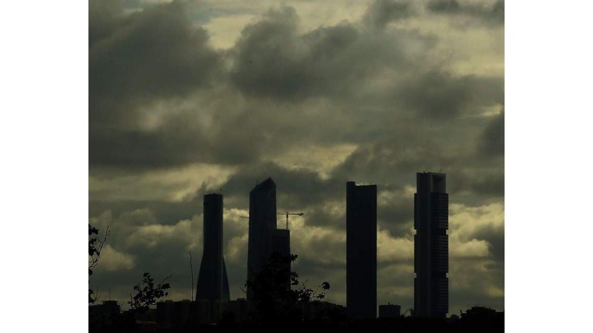 Vista de las Cuatro Torres de Madrid. BALLESTEROS