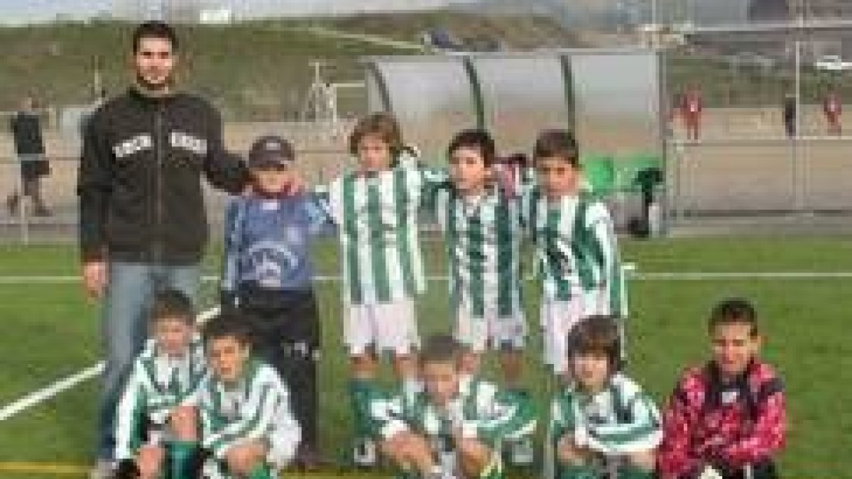 Formación del Laciana B de la 1.ª División Provincial Benjamín