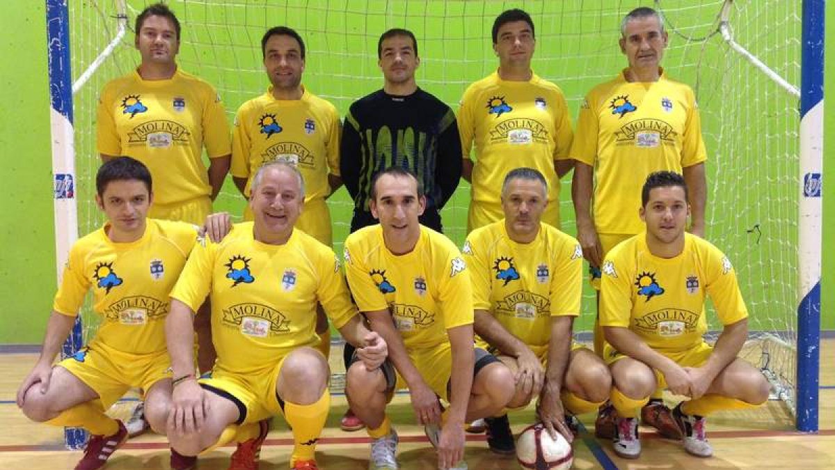Formación del Carnicerías Molina que milita en el grupo A de la Liga Antibióticos.