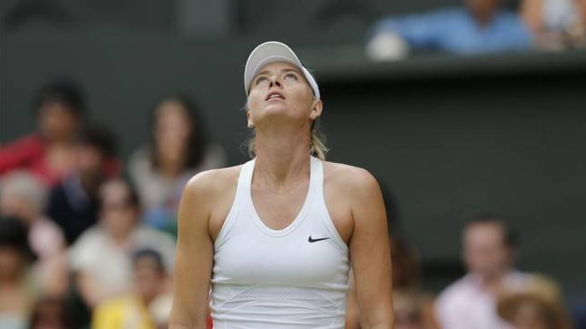 Sharapova lamenta la derrota ante Kerber.