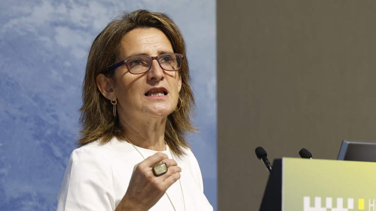 La ministra de Transición Ecolçogica, Teresa Ribera. CHEMA MOYA