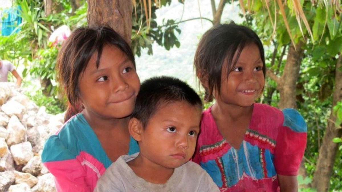 Unos niños guatemaltecos en una imagen de archivo.