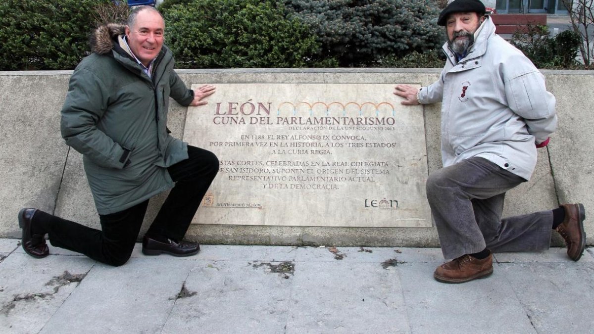 Eduardo López Sendino y Félix Pérez Echevarría