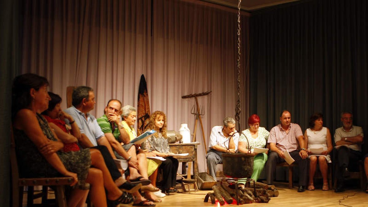 Un momento de la celebración del calecho cibernético.