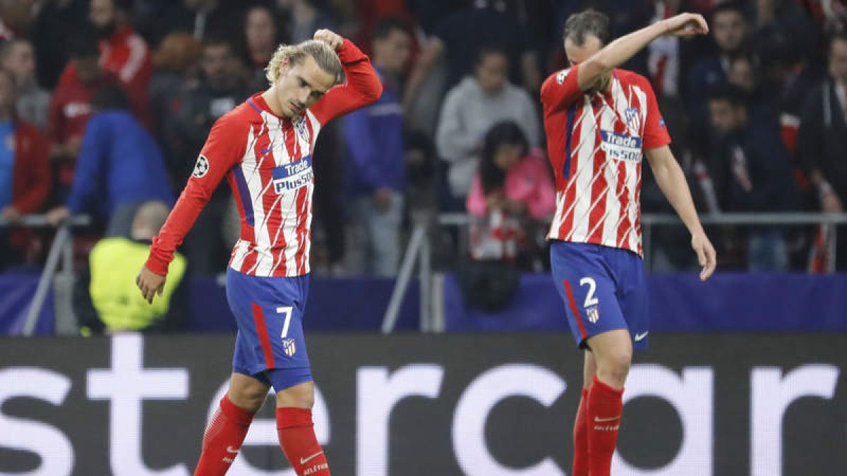 Los dos empates con el Qarabag han dejado tocado al Atlético. HIDALGO