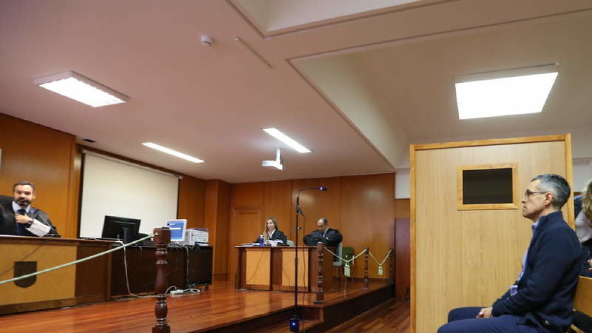 Imagen del juicio celebrado en Ponferrada en 2016. L. DE LA MATA