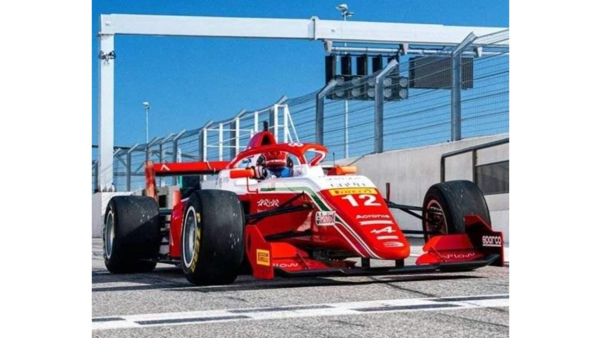David Vidales volvió a mostrar su calidad en Monza. PREMA