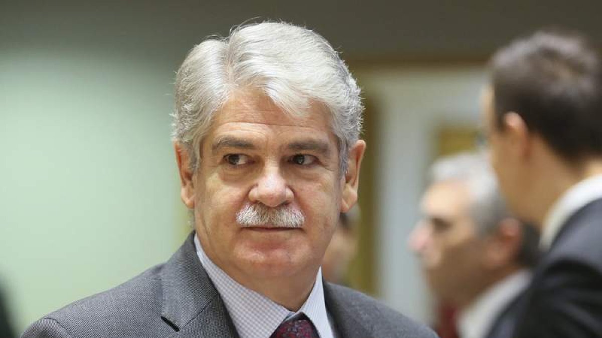 El ministro español de Asuntos Exteriores, Alfonso Dastis. OLIVIER HOSLET