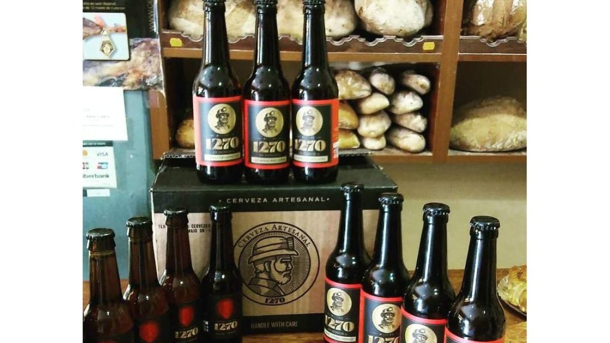 La cerveza 1270 está llamada convertirse en un nuevo símbolo de Laciana. DESKGREM