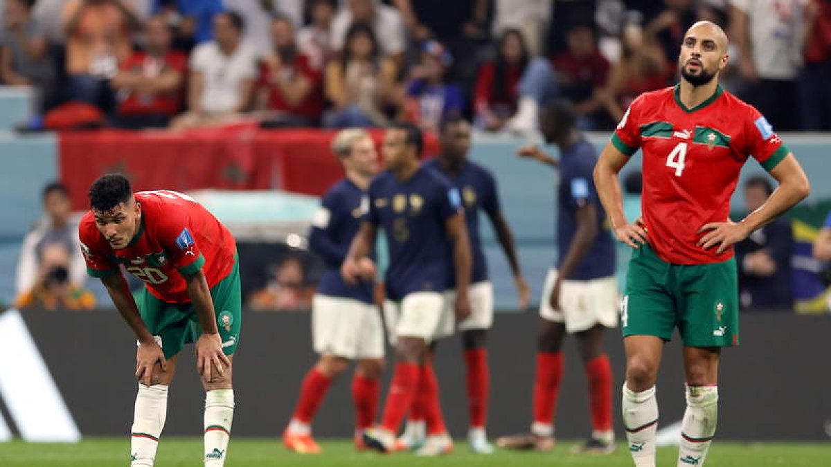 Francia despertó de su sueño a Marruecos. Lo hizo con dos goles en un partido que daba el pase a la final del Mundial. WITTEK