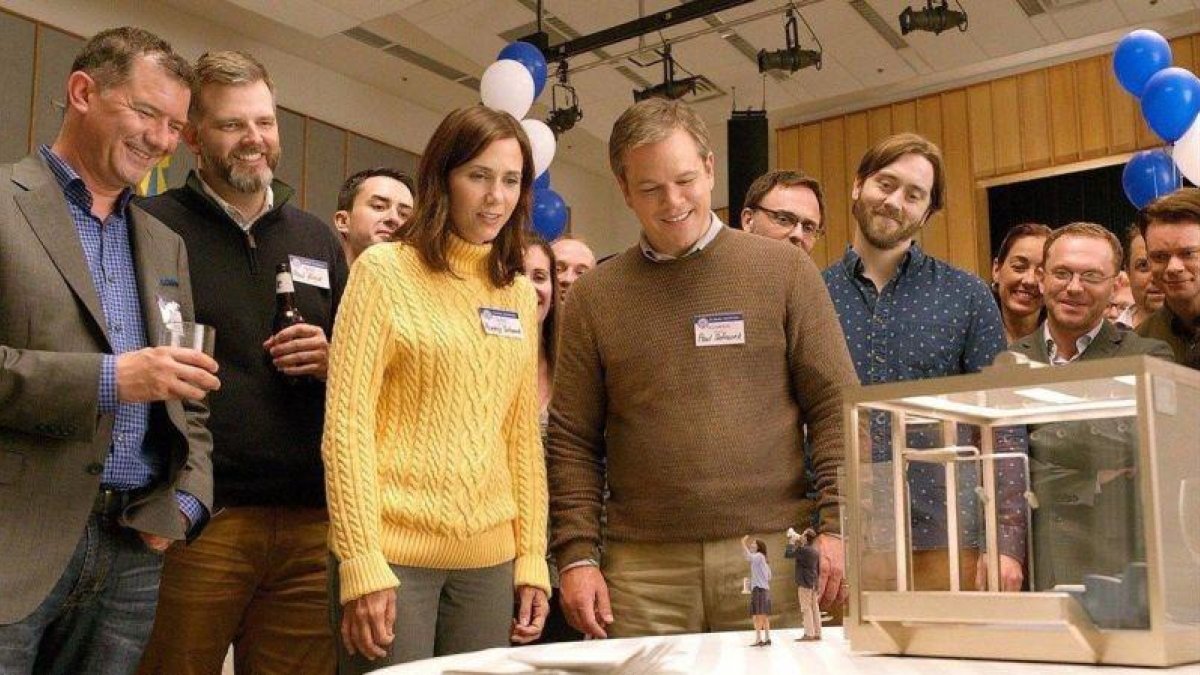 Kristen Wiig y Matt Damon, en una imagen de Downsizing, de Alexander Payne.