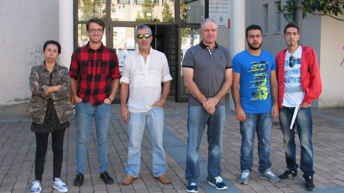 Participantes en el curso de empleo de Fabero. MACÍAS
