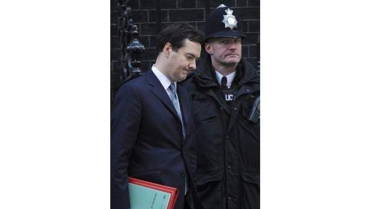El ministro británico de Economía, George Osborne.