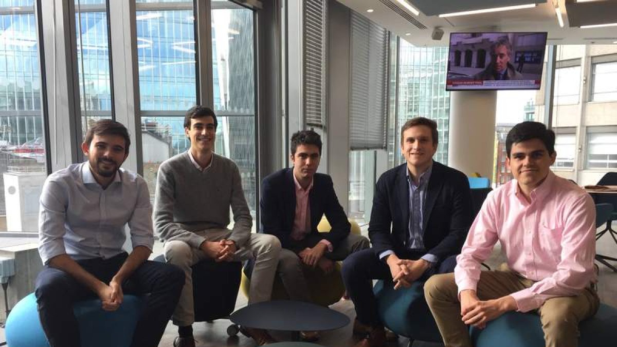 Los integrantes del equipo de Data Science de Ebury.
