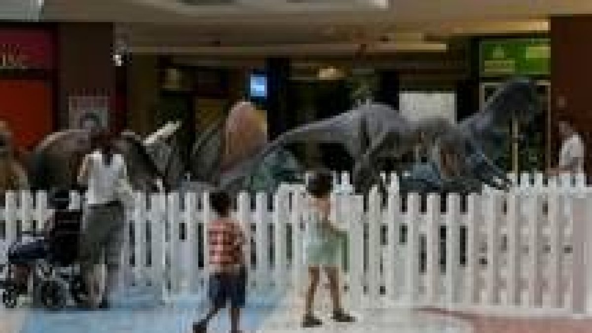 Los niños han admirado las excelencias de la exposición de Espacio León