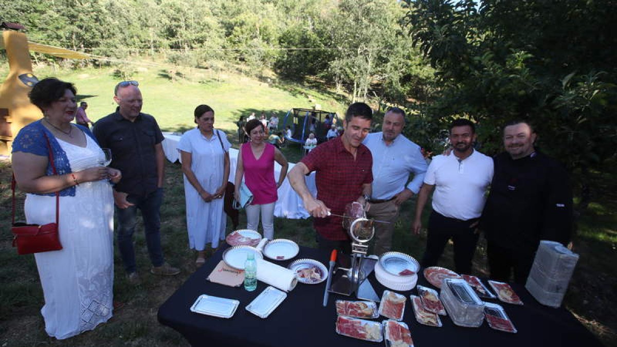 Un momento de la inauguración. ANA F. BARREDO