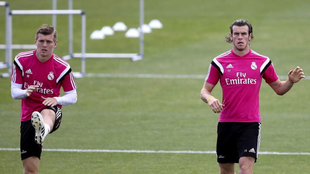 Kroos, junto a Bale, será de la partida frente a la Juve.