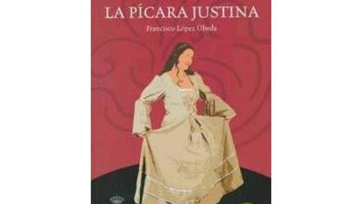Portada de esta nueva versión, reducida, de «La Pícara Justina»