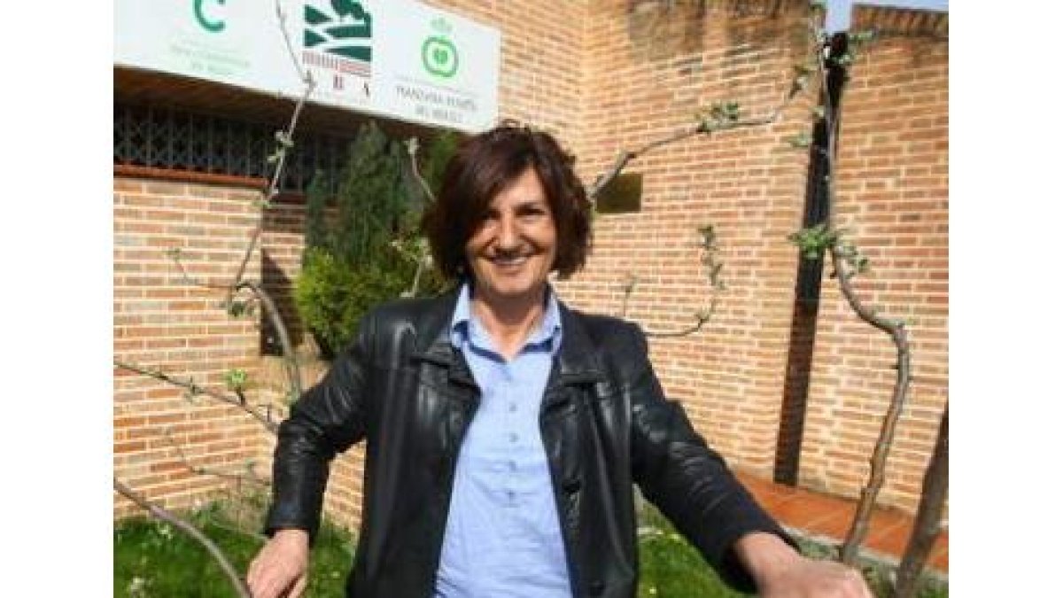 María Eugenia Alba Potes acaba de ponerse al frente de una asociación con 300 agricultores.