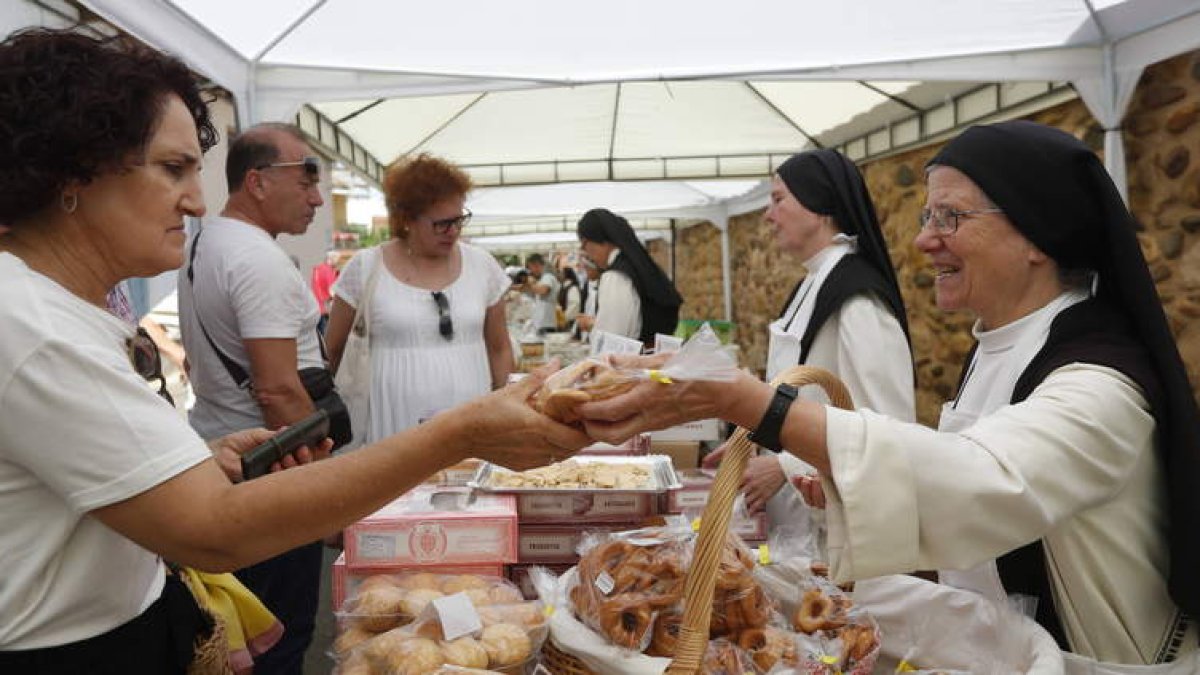 Imagen de una edición anterior de la feria Dulces de Convento. JESÚS F. SALVADORES