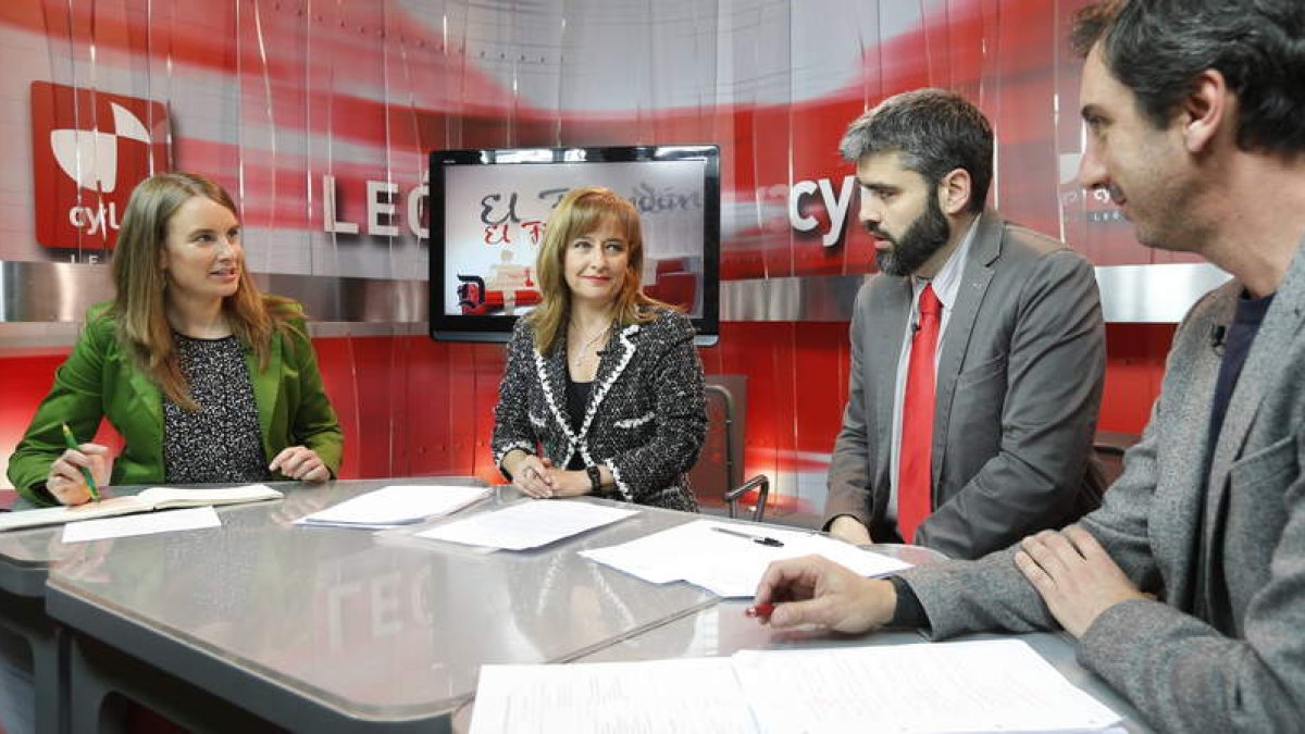 Elena Rodríguez Costilla, Ana del Ser, Roberto Núñez y Marco Romero