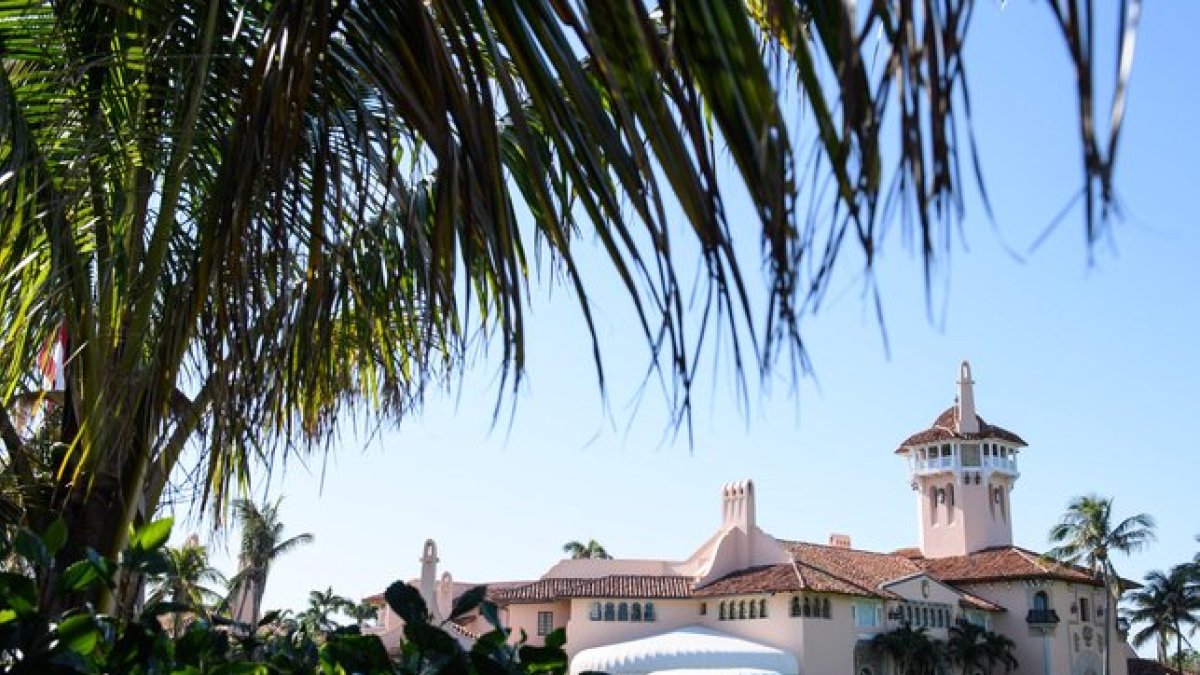 El club Mar-a-Lago en Palm Beach Florida, propiedad de Donald Trump.
