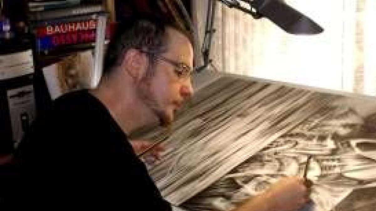 Un dibujo muy representativo de su nueva etapa creadora