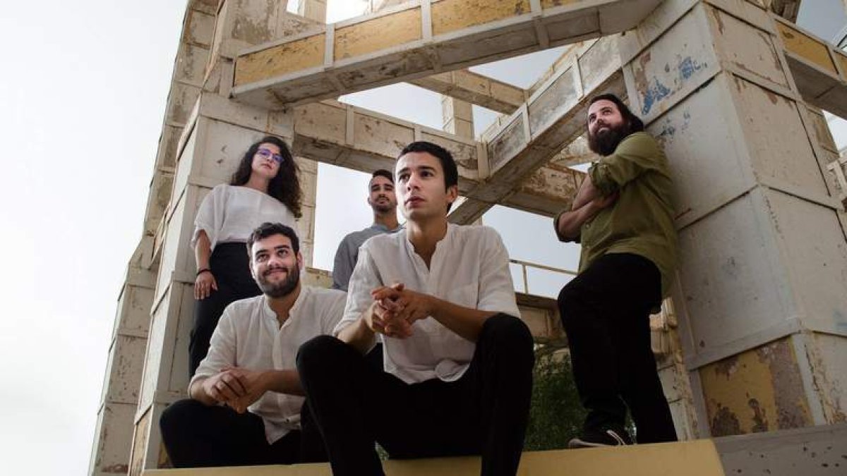 Los integrantes del ensemble Anacronía. AMBER KAY
