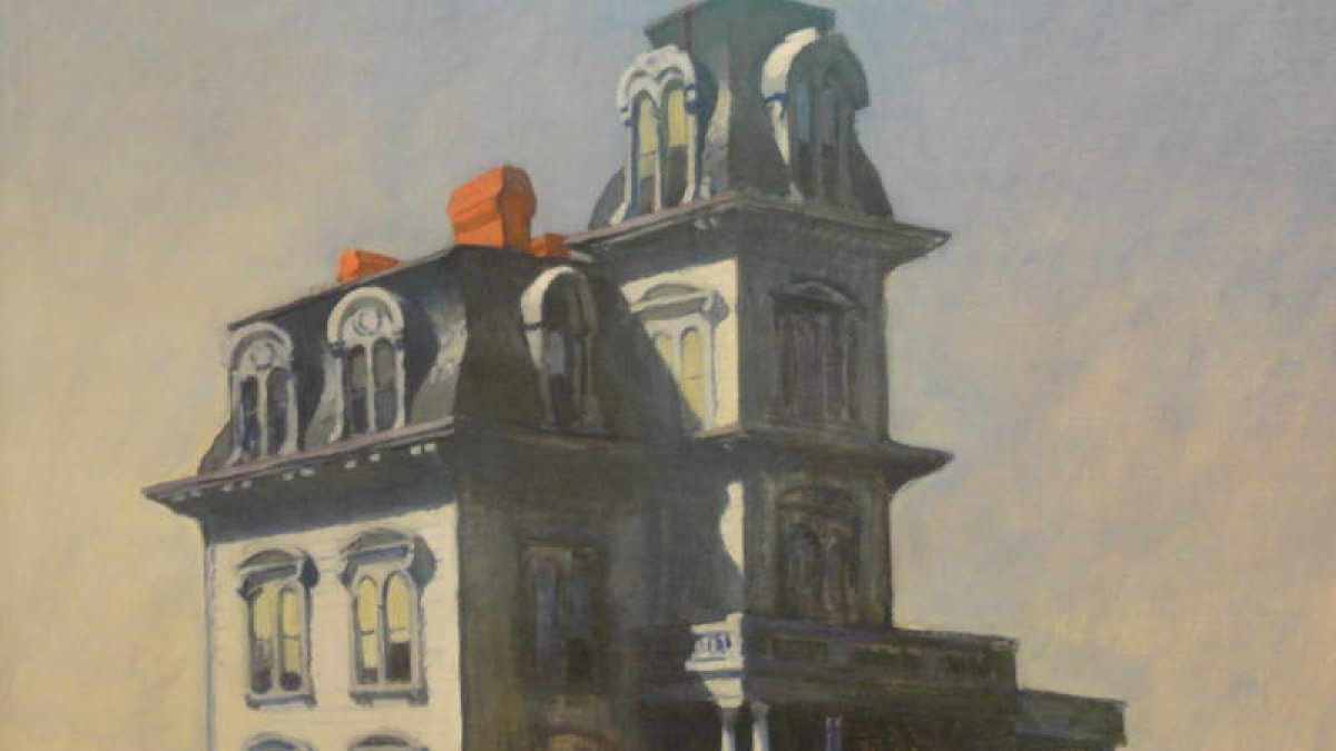 Un cuadro de Eduard Hopper, conocido como pintor de la soledad. DL