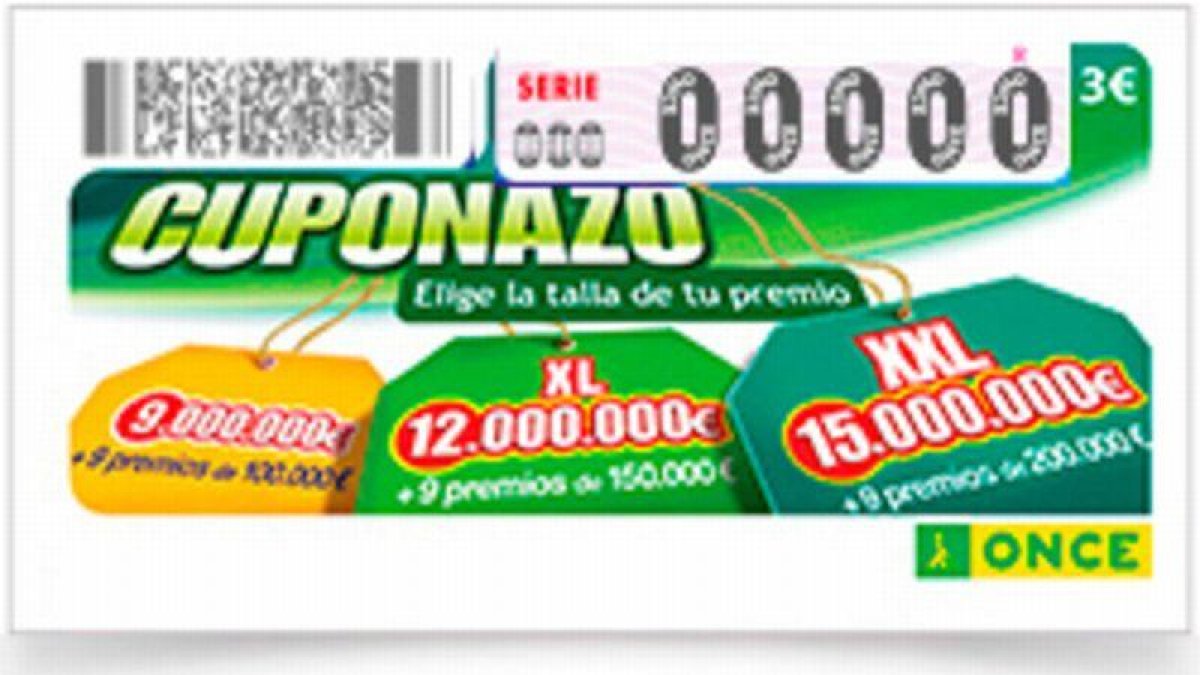 Sorteo del Cuponazo de la ONCE.