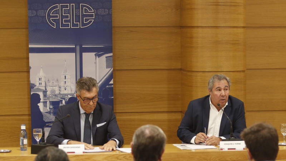 Cepedano (Fele) abrió las jornadas. RAMIRO