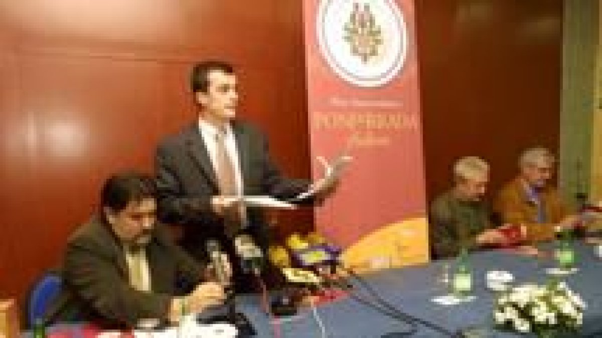 El gerente del plan, Manuel Reguera, y el concejal Luis Antonio Moreno, en una fotografía de archivo