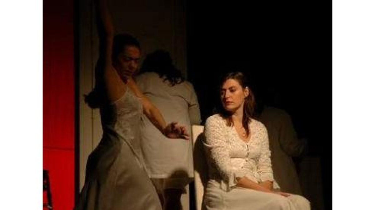 Una bailaora y cinco actrices escenifican la problemática .