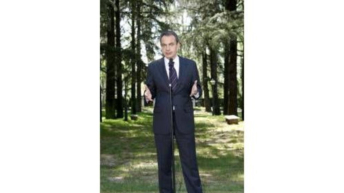 El presidente del Gobierno, José Luis Rodriguez Zapatero