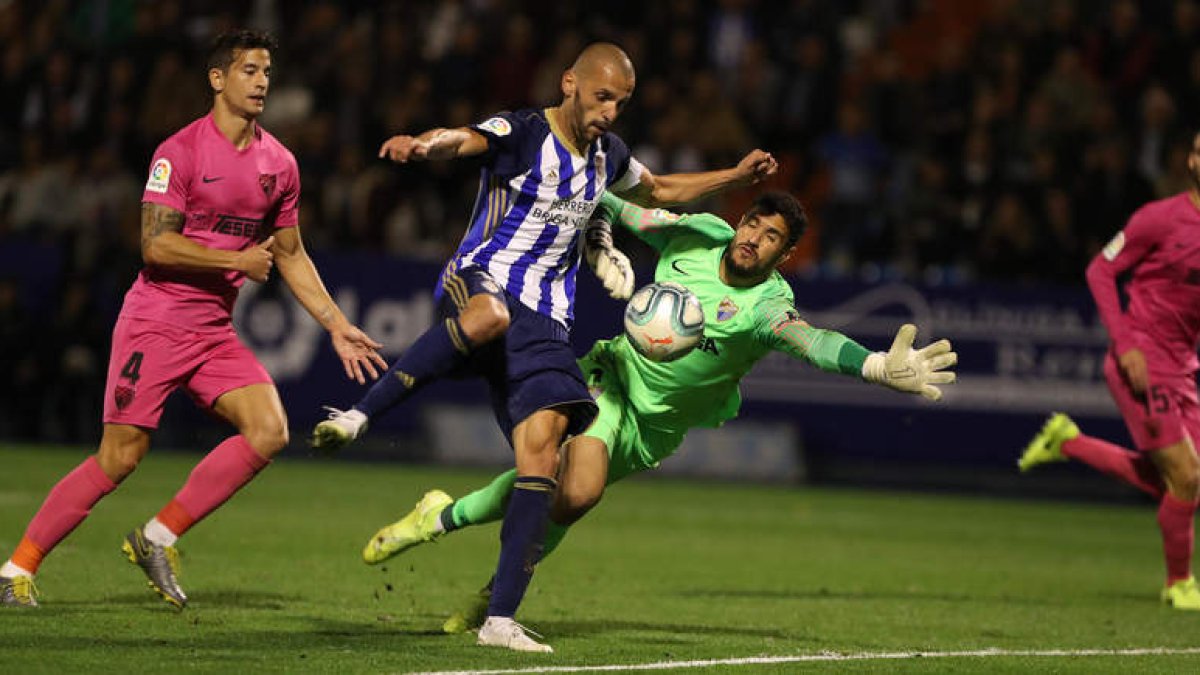 La Deportiva ganó 1-0 al Málaga hace 12 meses con un gol de Yuri en el último cara a cara en El Toralín. LDLM