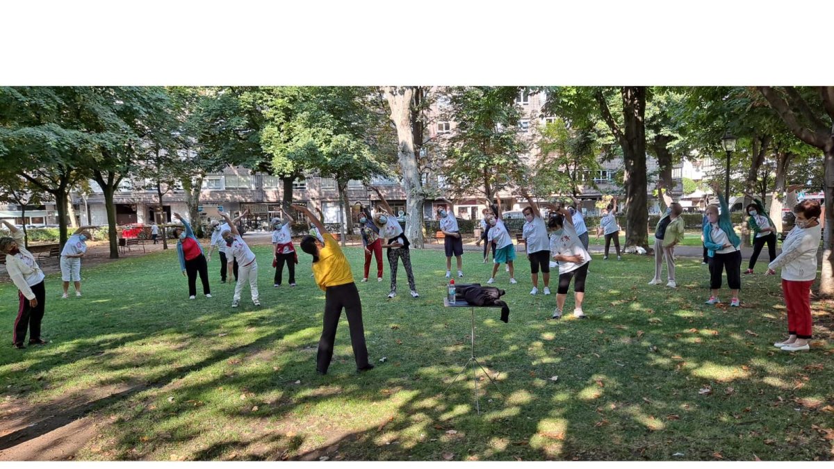 Actividades en el Jardín de San Francisco. DL