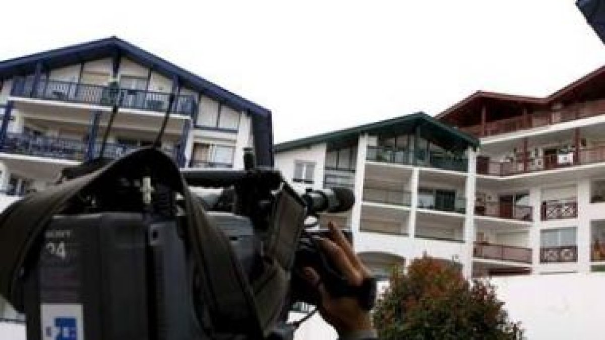 Edificio en el que fue detenido el etarra Iriarte.