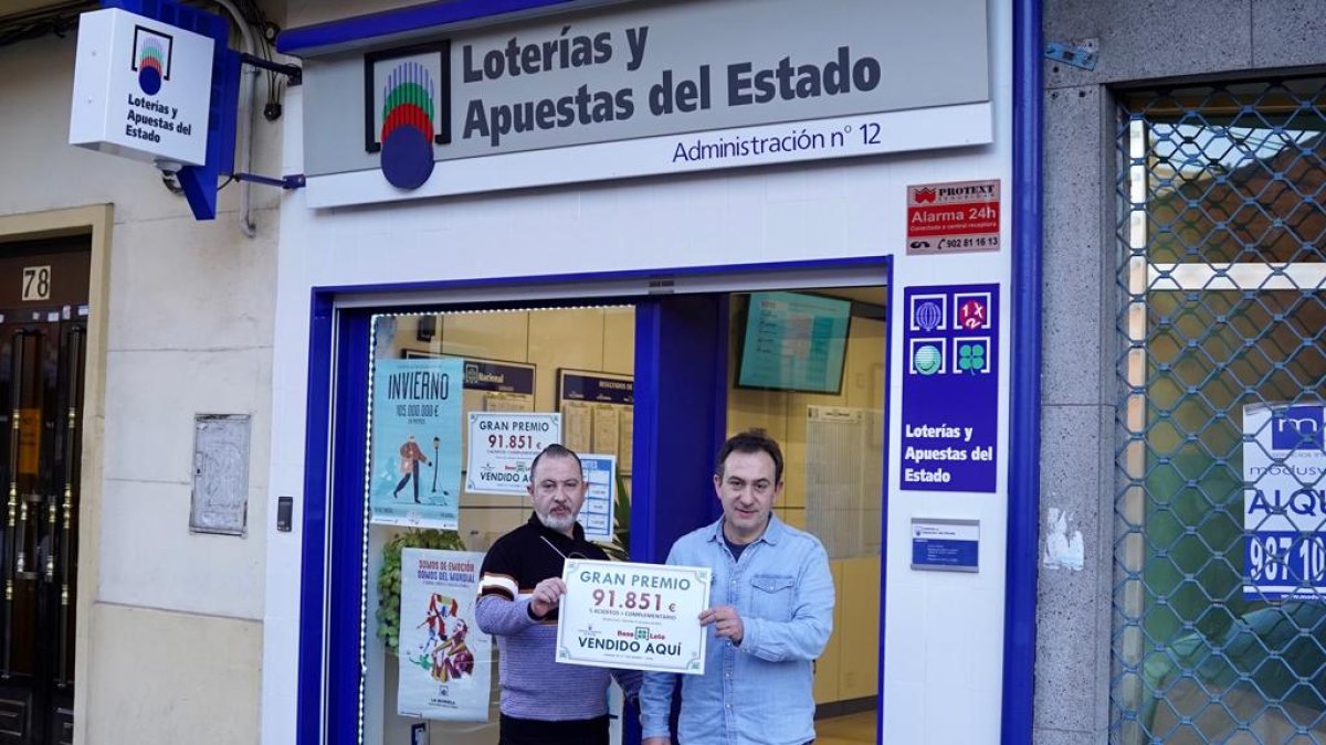 La administración se encuentra en la avenida de San Mamés. MIGUEL F. B.