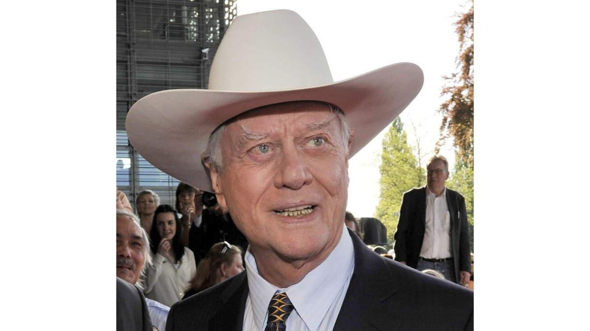 Una de las últimas aparicios públicas de Larry Hagman.