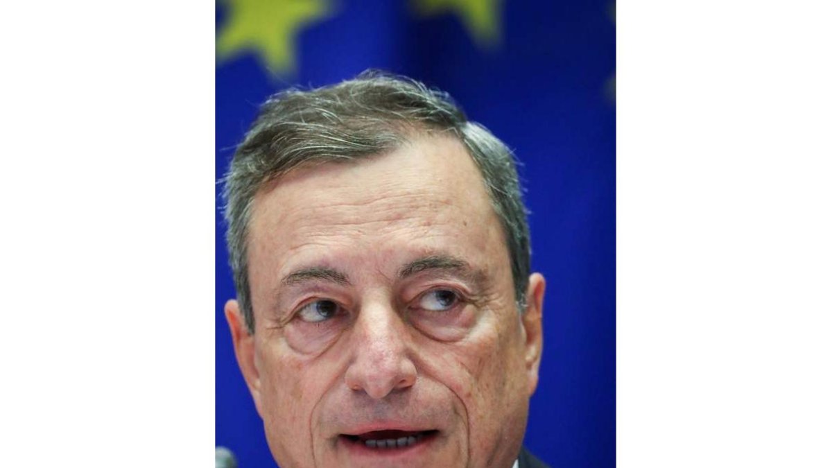Mario Draghi. OLIVIER HOSLET