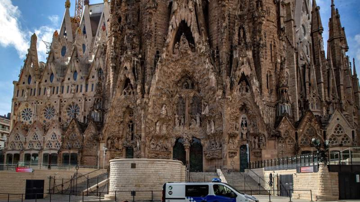 La Sagrada Familia, de Gaudí. ALEJANDRO GARCÍA
