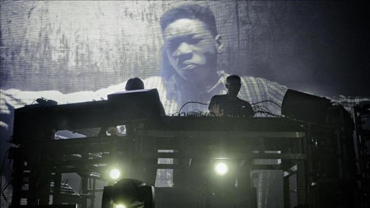 The Chemical Brothers, en el concierto inaugural del Sónar del 2016.