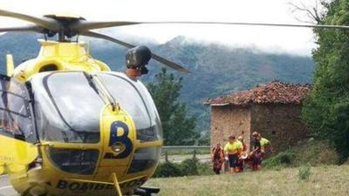 Rescate de Javier Elorrieta.