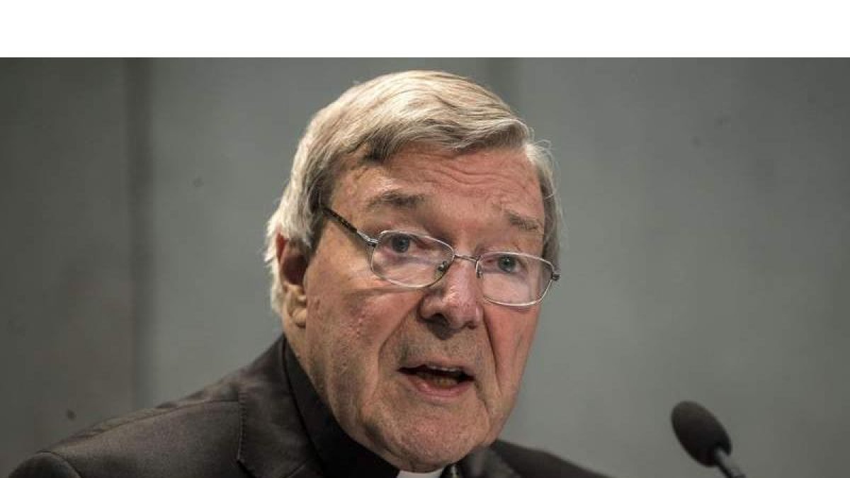 El responsable de las finanzas del Vaticano, George Pell. MASSIMO PERCOSI