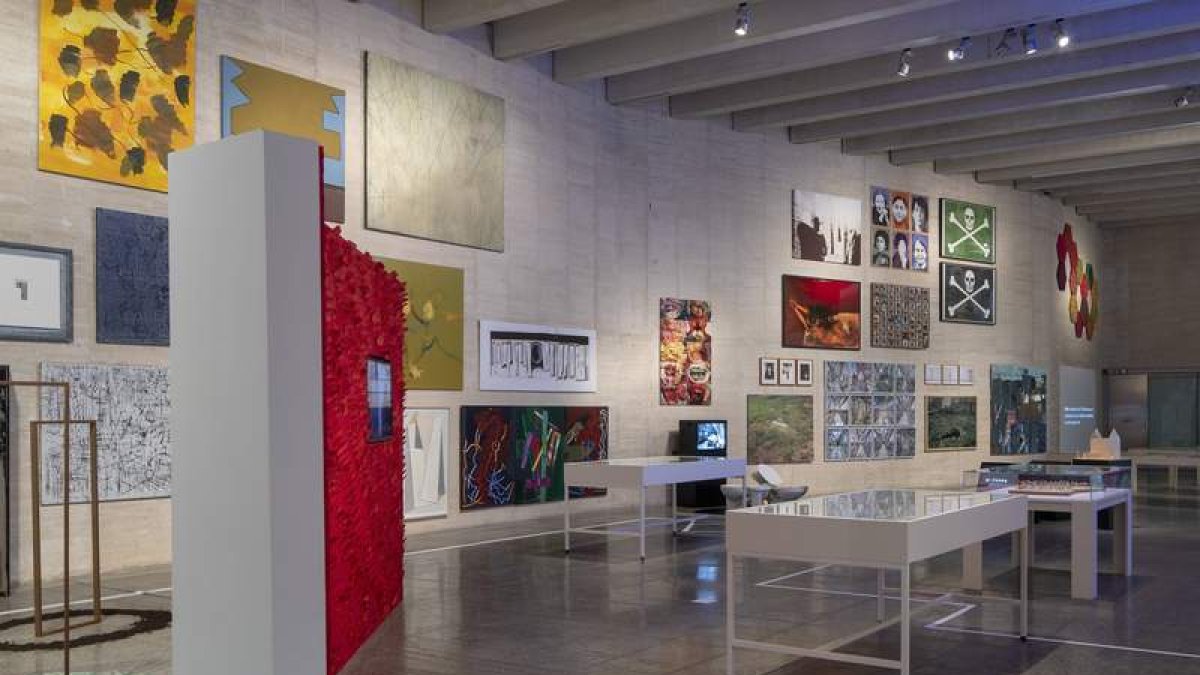 Exposición ‘Tráfico de Arte’, comisariada por Jesús Palmero. DL