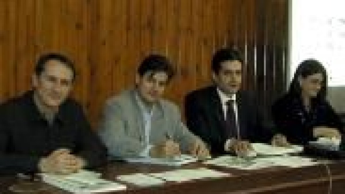 Los ponentes en la mesa de las jornadas del programa Legite