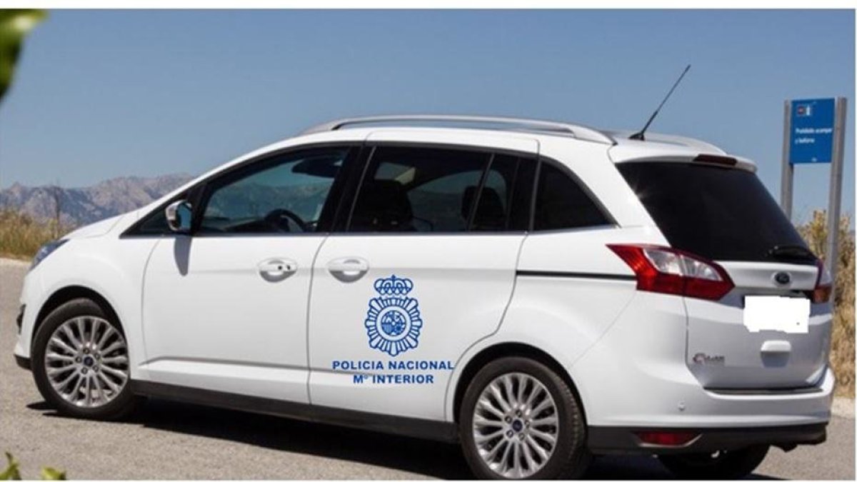 Un vehículo de la Policía Nacional. DL
